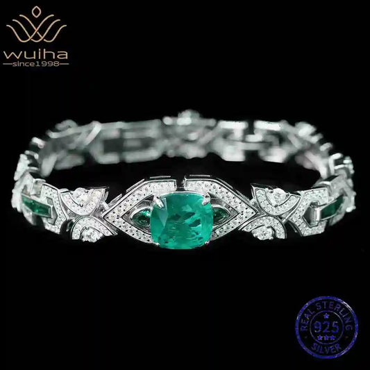 WUIHA Vintage 100% 925 Sterling Silver