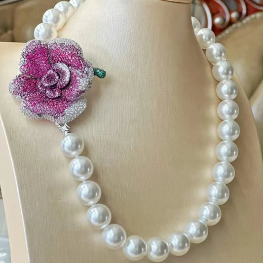 ZOCA Brands 925 sterling silver Plated K Gold Pearl Necklace Necklaces Woman Trend 2024 Pendant Jewellery