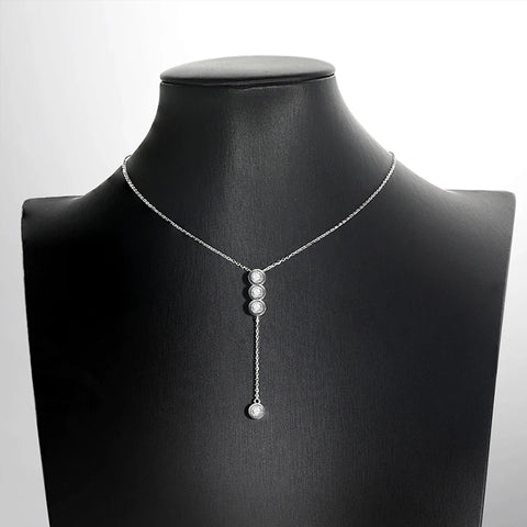 Houtros 3mm/5mm Full Moissanite Necklace