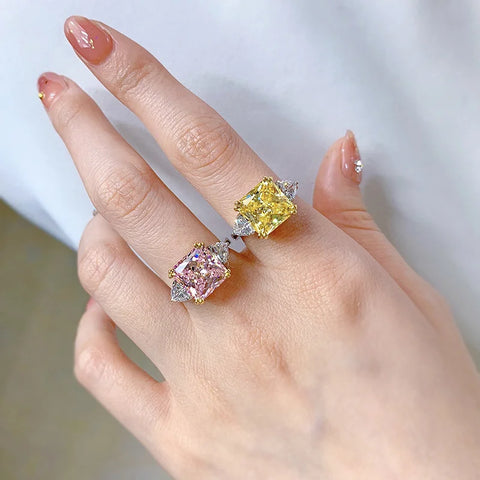 OEVAS 100% 925 Sterling Silver Sparkling