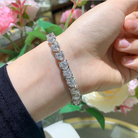 Special Moissanite Diamond Bracelet