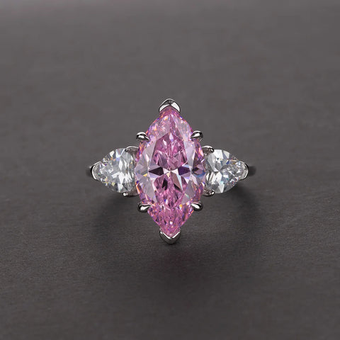 OEVAS 100% 925 Sterling Silver Sparkling 8*14mm Topaz