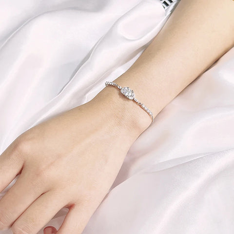 Smyoue 1ct Real Moissanite Bracelets