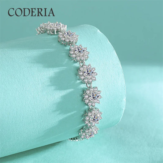 Moissanite Bracelet 4mm