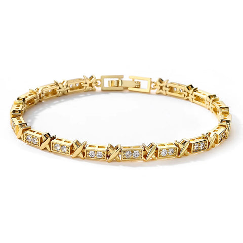 charm adjustable open Light luxury zircon bracelet