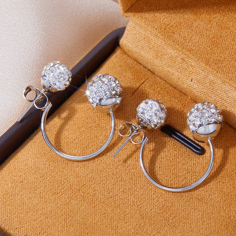 Promotional Shambhala Double Ball Earrings