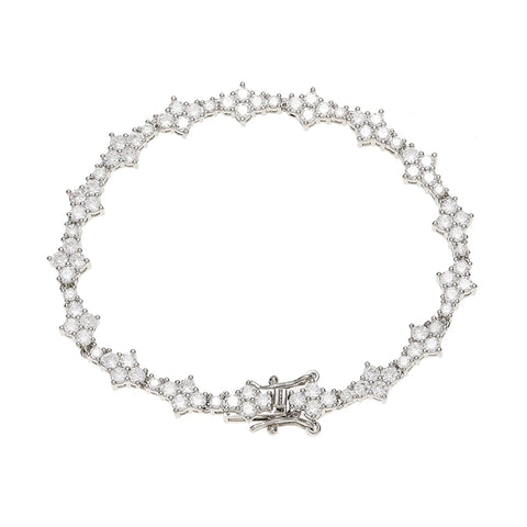Iced Out Fashion Brass zircon Bracelet
