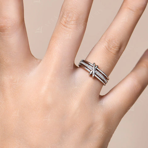 ATTAGEMS 2025 New Moissanite Ring