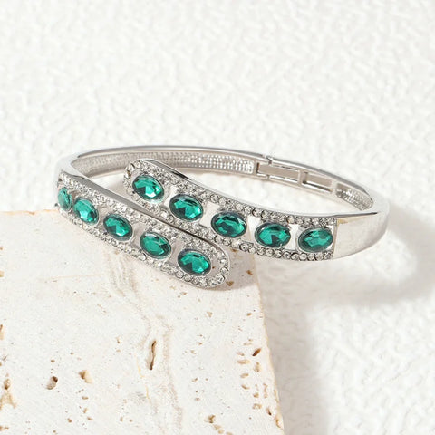 Retro Emerald Green Women's Bracelet