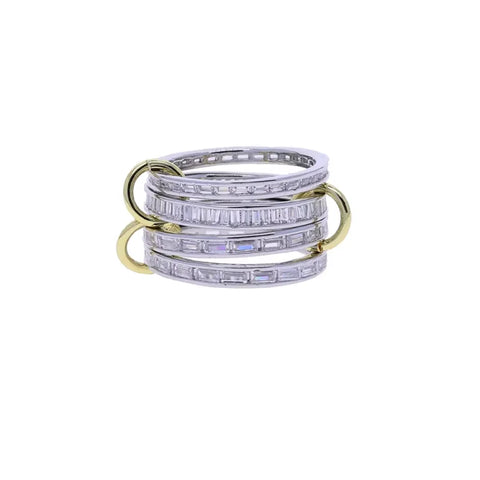 Stacking Engagement Band Rings