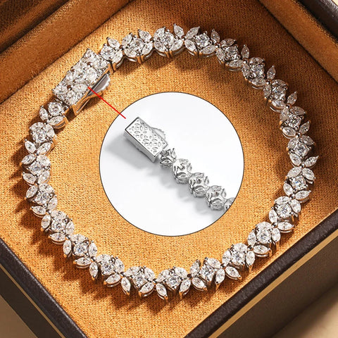 Full Moissanite Bracelet