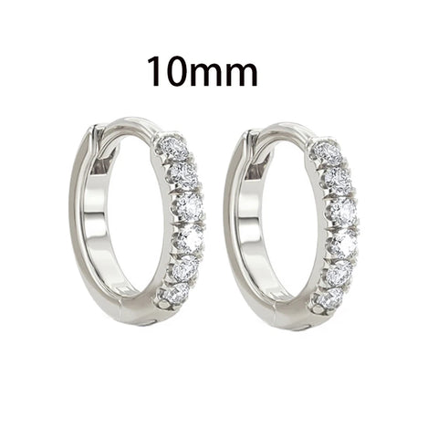 2022 New Design Stainless Steel Minimal Hoop Earrings