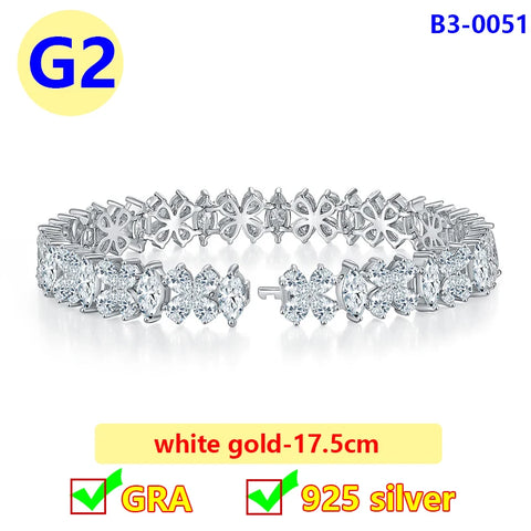 Special Moissanite Diamond Bracelet