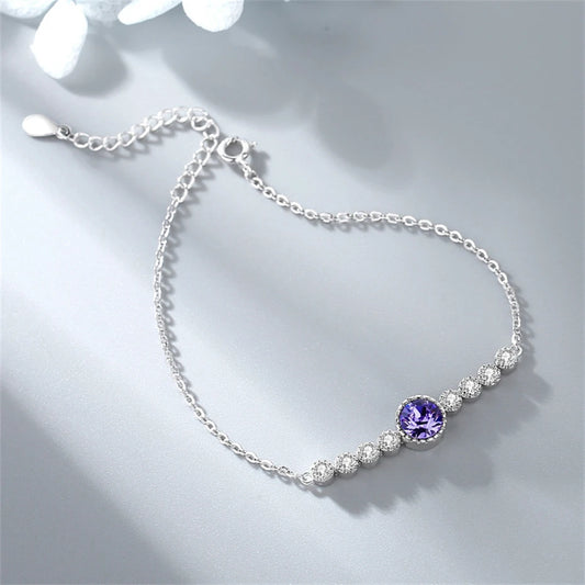 Heart of Ocean Bracelet Women S925 Bracelet