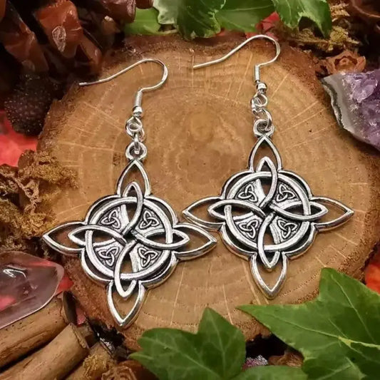 Vintage Witch Knot Earrings