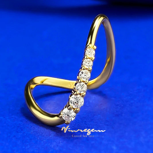 Vinregem Round Cut Lab Created Sapphire Gemstone