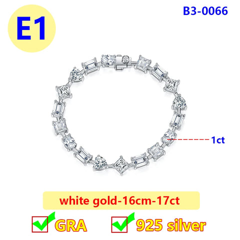 Special Moissanite Diamond Bracelet