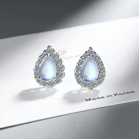 New 925 Sterling Silver Earrings AAA Zircon Earring