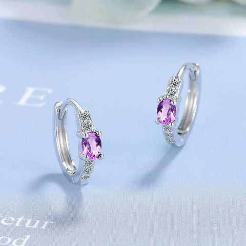 New 925 Sterling Silver Earrings AAA Zircon Earring