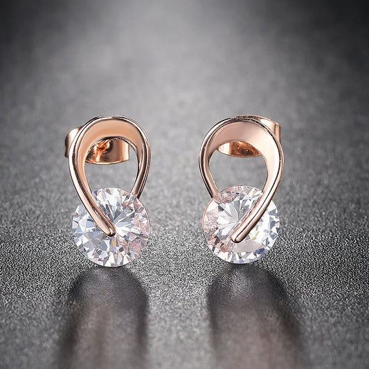 ZHOUYANG Stud Earring For Women Simple Style