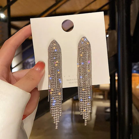 Butterfly Earrings For Women Sparkly Rhinestone