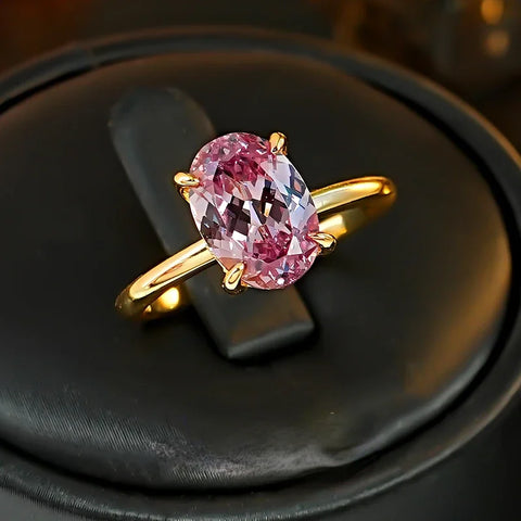 Afghan Dreamy Pink Tourmaline 925 Silver Ring