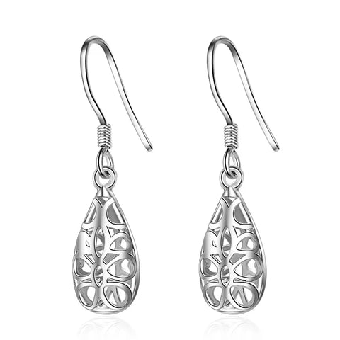 New 925 Sterling Silver Earrings AAA Zircon Earring