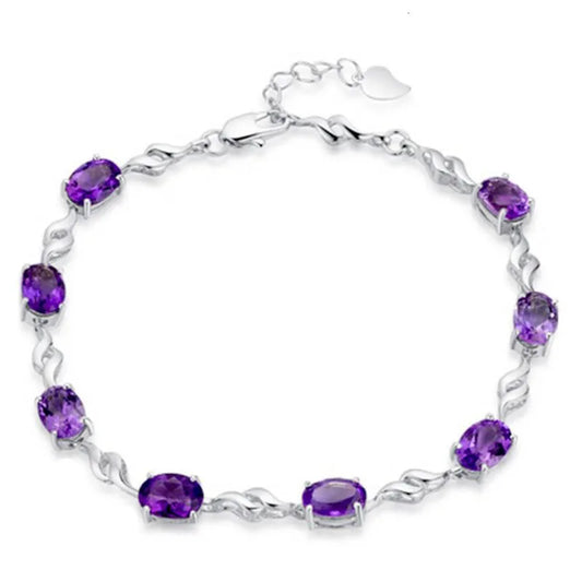 New Fashion Amethyst 925 Sterling Silver