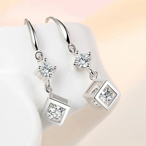 Earrings For Women 925 Sterling Silver Original Charm