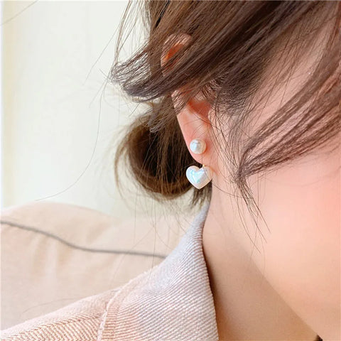 Imitation Pearl Earrings