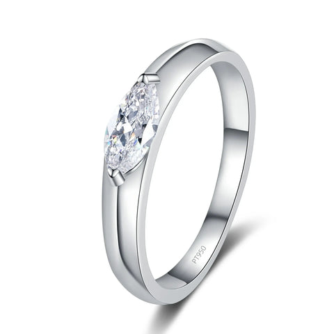 Luxury Women's Rings Horse Eye Simple