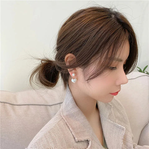 Imitation Pearl Earrings