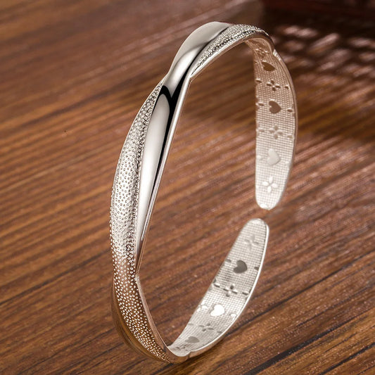 925 Sterling Silver Cuff Bracelet