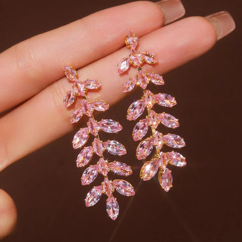 2pcs fashionable and high-end long tassel
