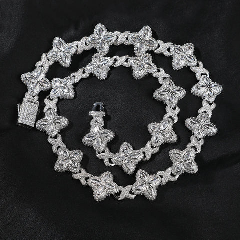 Flowers Necklace Jewelry