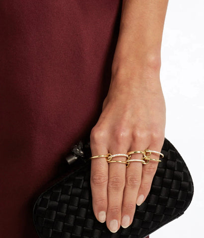 Stacking Engagement Band Rings