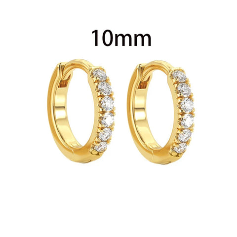 2022 New Design Stainless Steel Minimal Hoop Earrings