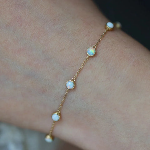 Opal bracelet