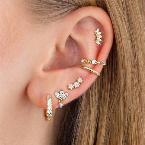 2022 New Design Stainless Steel Minimal Hoop Earrings