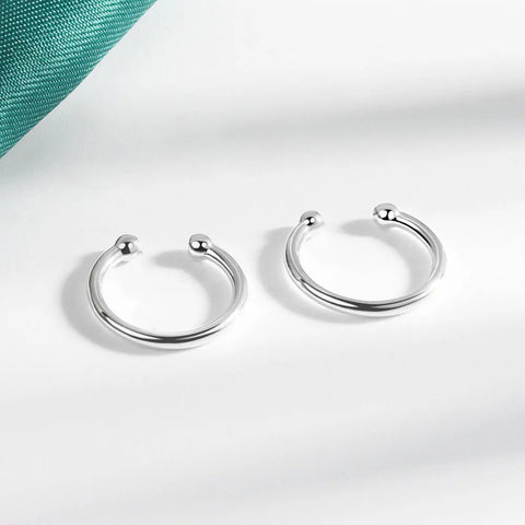 2022 New Design Stainless Steel Minimal Hoop Earrings