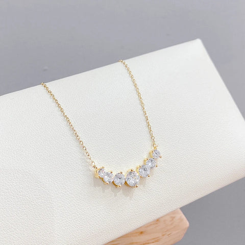 JoyceJelly All D VVS1 Moissanite Necklace
