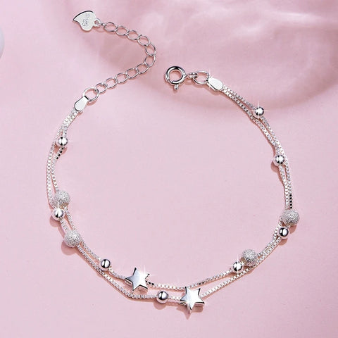 Charms 925 Sterling Silver Bracelets