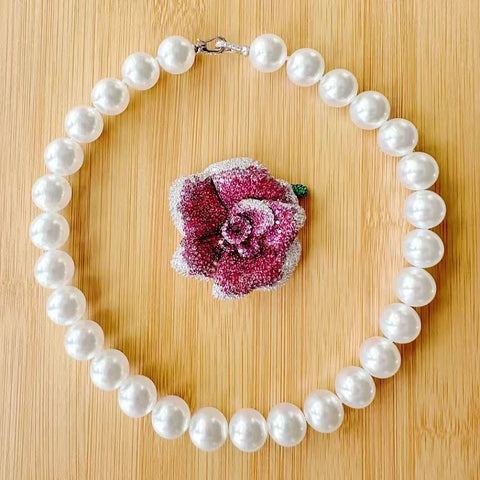 ZOCA Brands 925 sterling silver Plated K Gold Pearl Necklace Necklaces Woman Trend 2024 Pendant Jewellery