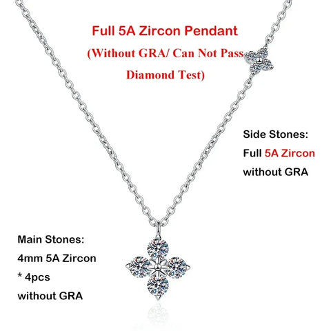EWYA Real GRA Certified 1.2cttw D Color Moissanite Bracelet
