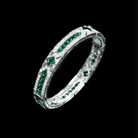 Luxury 925 Sterling Silver Created Pink sapphire