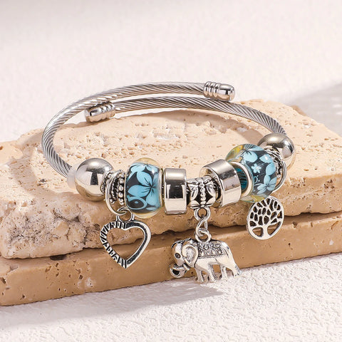 1 Women's Pan Family Style Elephant Peach Heart Life