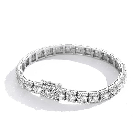 BXINY Luxury Full Moissanite Bracelet