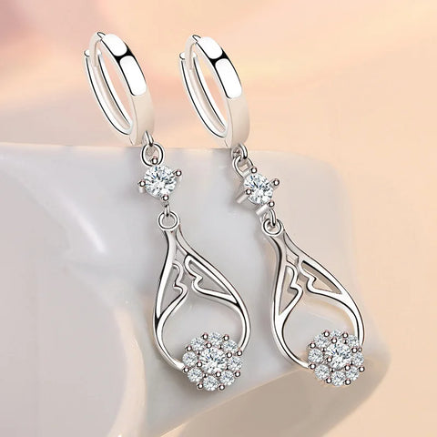925 Sterling Silver Claws Stud Earrings