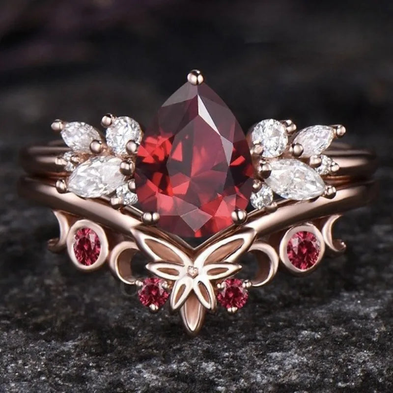 Exquisite Rose Gold Color Ring - BOLEVARD RING