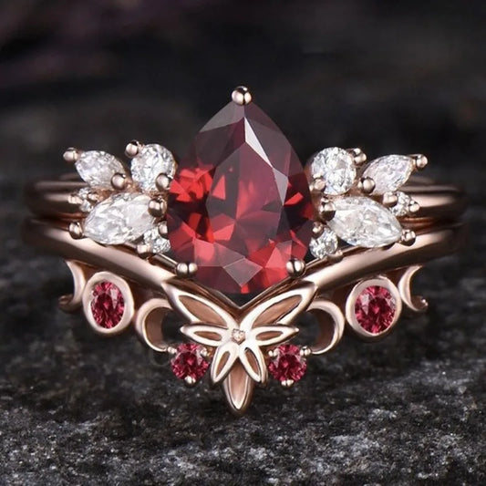 Exquisite Rose Gold Color Ring - BOLEVARD RING